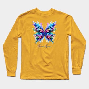 Butterfly Smoke GamGam Long Sleeve T-Shirt